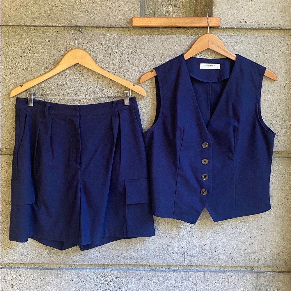 Commense 2 pc outfit (vest and trouser shorts) - Picture 2 of 13